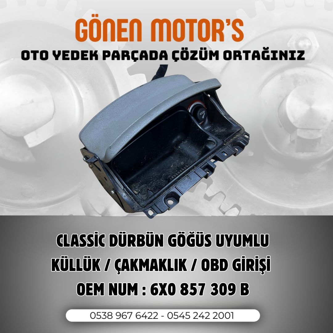 173 - 6X0 857 309 B – Volkswagen Polo Küllük | İç Mekan Aksesuarı